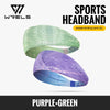 Moisture-Wicking Sports Headband Sweatband Non-Slip Elastic Workout Hairband (1/2/3-Pack) for Men & Women