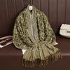 Cashmere-Feel Pashmina Shawl – Women's Warm Winter Scarf Wrap, 70 x 190 cm (27.6 x 74.8 in)
