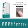600-Piece Full Cover False Nail Tips Acrylic Nail Capsules Clear Semi-Matte Stiletto Coffin Almond Square Oval