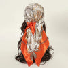 Satin-Feel Square Scarf 90 x 90 cm (35.4 x 35.4 in) – Satin-Look Polyester Hijab, Neckerchief, Shawl & Headscarf for Women