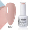15ml Gel Nail Polish 65 Colors Soak-Off UV/LED Semi-Permanent Nail Gel Varnish