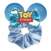 Disney Mouse Ears Sequin Velvet Bow Elastic Headband 4 in (10 cm) – Women's & Girls Party Hair Accessory