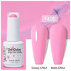 15ml (0.5 fl oz) Gel Nail Polish – HEMA/TPO-Free Semi-Permanent UV/LED No-Wipe Top Coat Nail Art