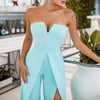 Women's Summer Split-Side Knee-Length Casual Jumpsuit – Patchwork Sequin O-Neck, Short Sleeve