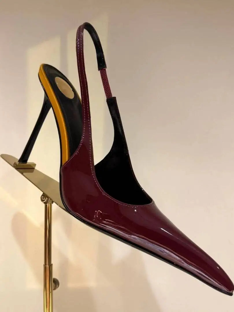 Women's Slim-Fit Pointed High Heel Sandals – 10 cm (4 in) Stiletto Party & Wedding Heels