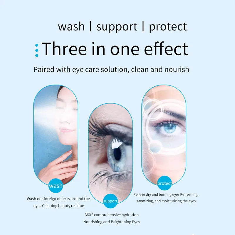 Hot Cold Eye Steam Mist Sprayer Portable Nano Hydrating Eye Device Relieves Eye Fatigue