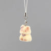 Fluffy 3D Animal Resin Keychain – Alpaca, Elk, Capybara & Goose Cute Bag Charm
