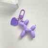 Acrylic Balloon Dog Keychain – Cute Cartoon Bag Charm for Women, Couples, Cars & Backpacks