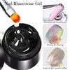 Clear Non-Sticky Hand Extension Gel 15ml (0.51 fl oz) 3D Sculpting & Carving Solid Hard Gel for Fake Nails