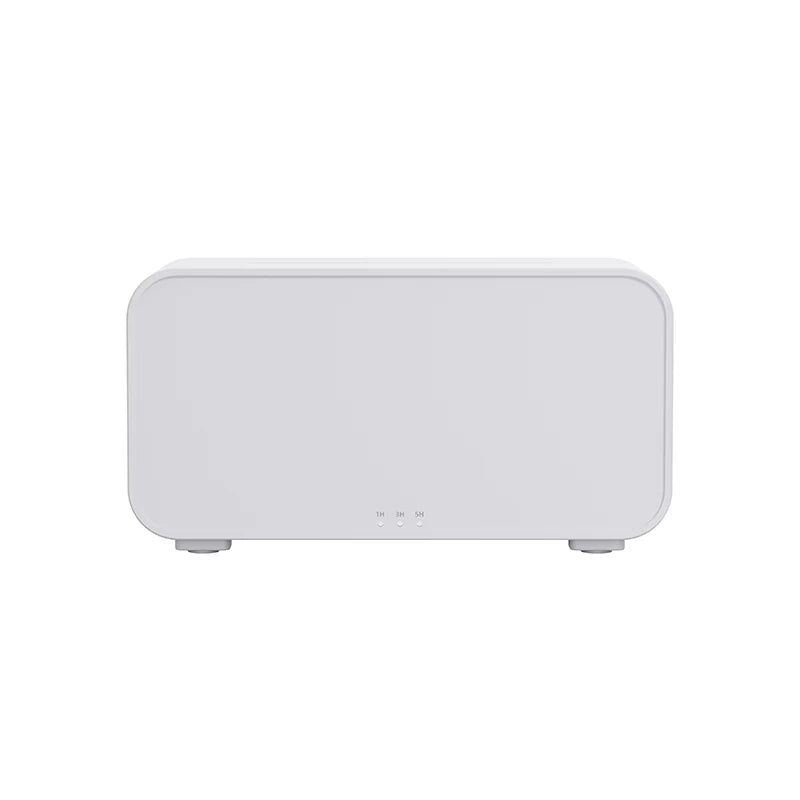 Mini Flame Aroma Diffuser - 7-Color LED Humidifier with Essential Oil Aromatherapy & Timer for Home, Bedroom, Office