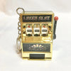 Personalized Fruit Slot Machine Keychain – Zinc Alloy Metal Car Pendant Key Ring, Novelty Toy Keychain