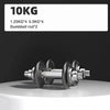 Adjustable Iron Dumbbells — 5–50 kg (11–110 lb) Each, Up to 100 kg Pair | Fast-Adjust Strength Training