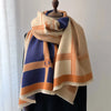 KUCLUT Luxury Thick Warm Women's Scarf Shawl Wrap Pashmina Tassel – Soft Polyester Animal Print, Long 185 x 65 cm (72.8 x 25.6 in)