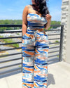 Polka Dot Off-Shoulder Jumpsuit for Women — Casual Spring/Autumn Streetwear & Office