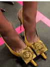 Women's Slim-Fit Pointed High Heel Sandals – 10 cm (4 in) Stiletto Party & Wedding Heels