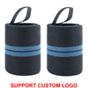 1 Pair Extra Strength Wrist Wraps Weight Lifting Wrist Support Braces for Gym Training Custom Logo
