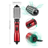 3-in-1 360-Degree Rotating Hot Air Brush Dryer, Straightener & Curler with Ionic Technology