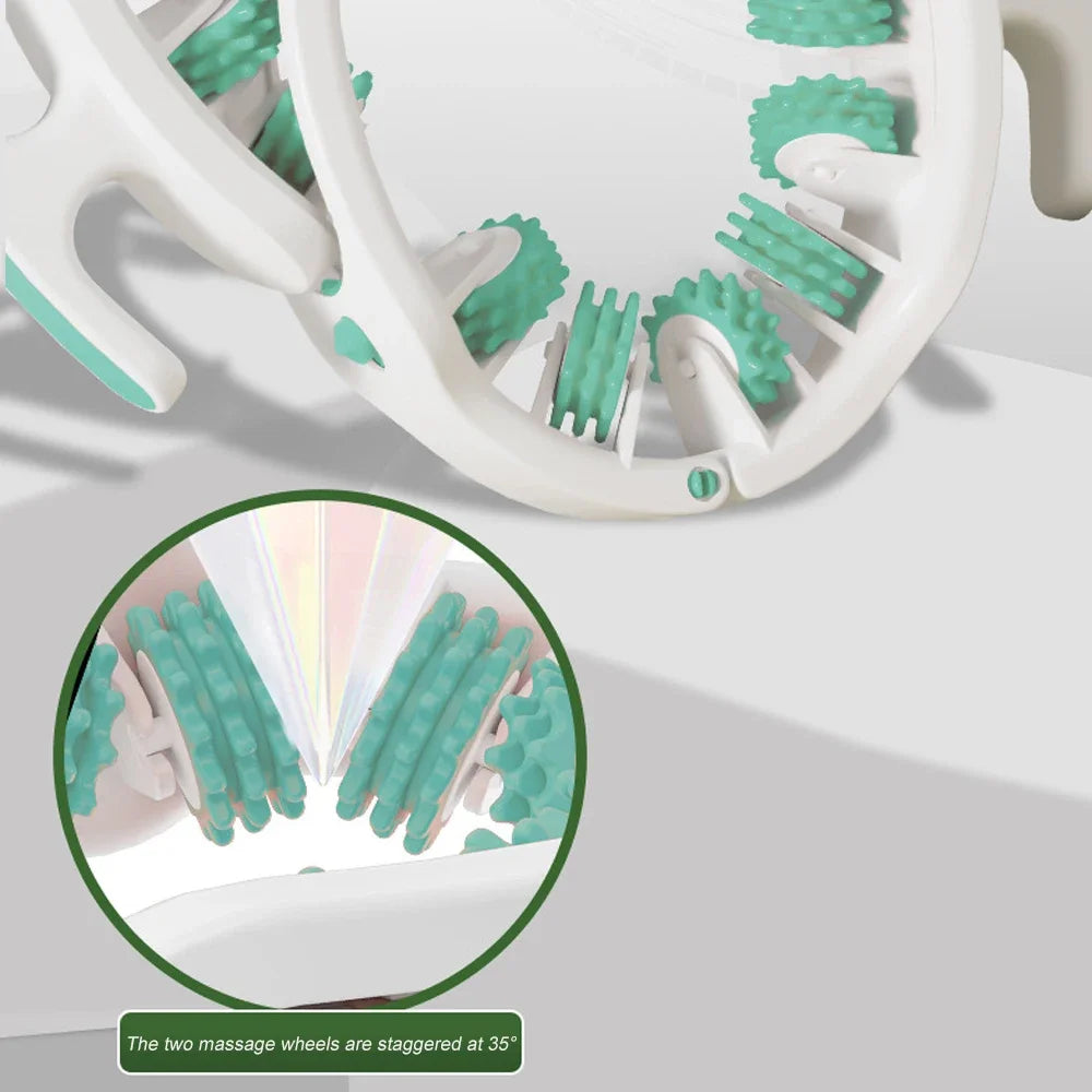 Anti-Cellulite Body Massage Roller - Manual Muscle Massager for Neck, Shoulders, Back, Arms & Legs