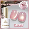 Cat Eye Magnetic Gel Nail Polish 10ml (0.34 fl oz) HEMA & TPO Free, Semi-Permanent Soak-Off, Full Coverage — 117 Colors