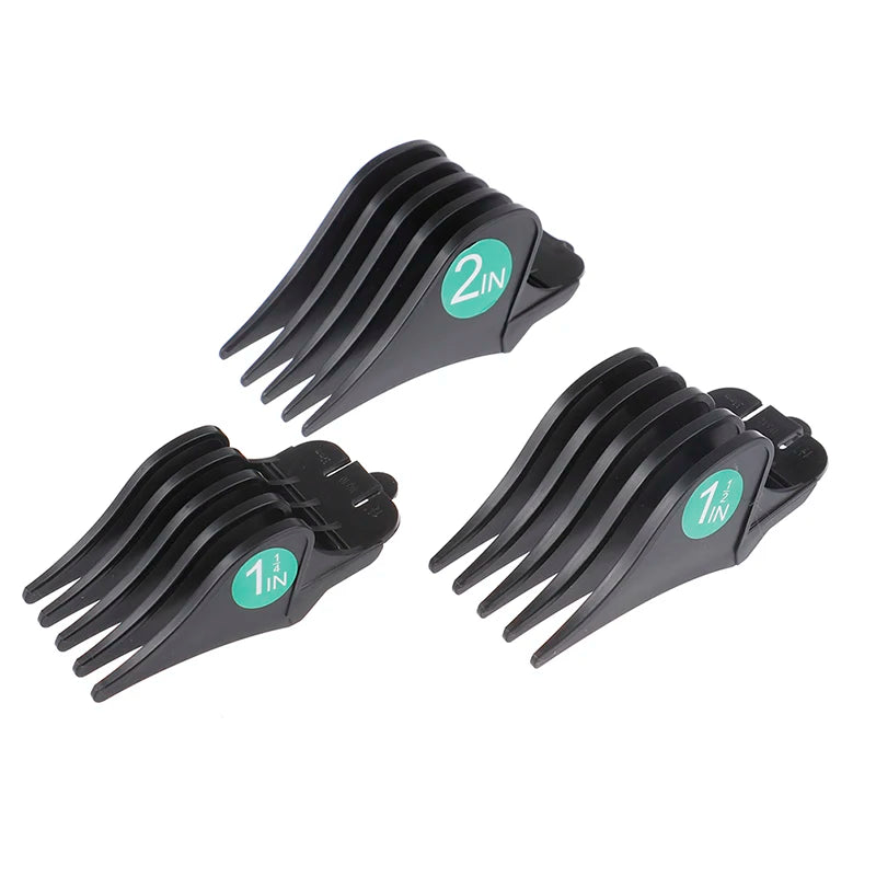 3-Pack Large Hair Clipper Guide Combs – 32/38/51 mm (1.26 in/1.50 in/2.01 in) Trimmer Cutting Guides
