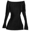 Y2K Harajuku Emo V-Neck Knit Sweater for Women — Slim Chic Solid Pullover, Autumn/Winter Streetwear