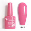 Hema-Free TPO-Free Gel Nail Polish 7.5ml, Glitter Jelly & Nude Shades, Soak-Off UV/LED Full Coverage French