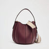 Women's PU Leather Bucket Bag – Designer Shoulder Handbag & Removable Wallet Crossbody