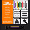 10-14 Piece Adjustable Resistance Bands Set – Portable Pull Rope Muscle Training Fitness Kit