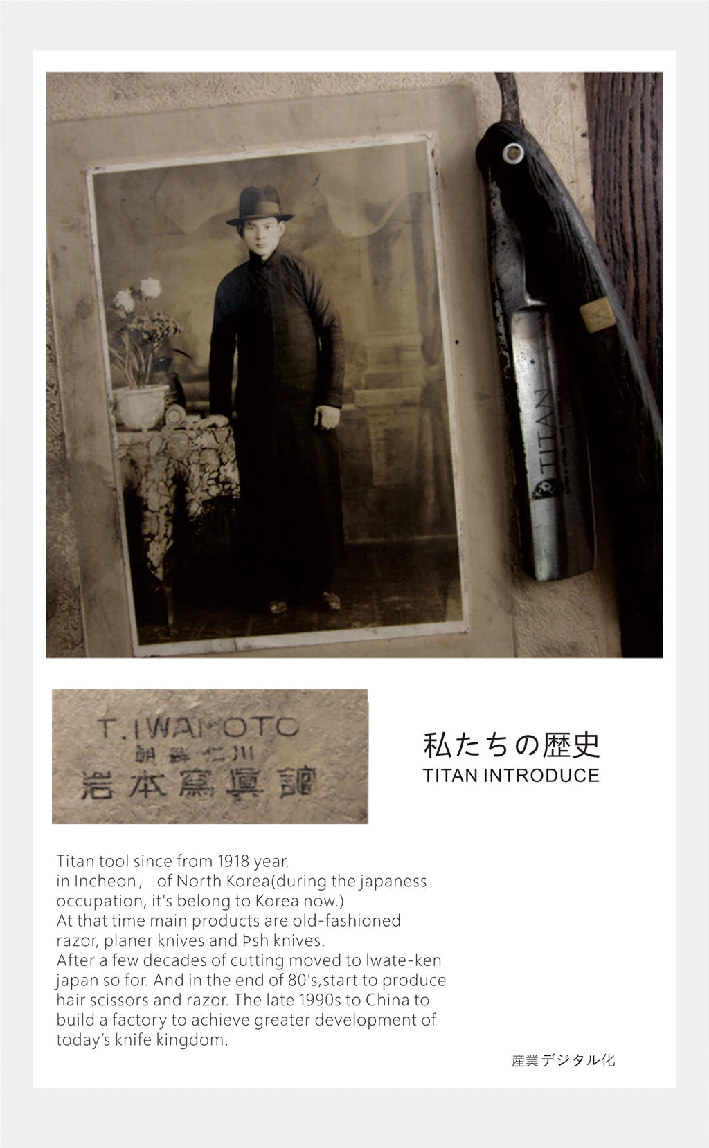 TITAN 3D Professional Barber Hairdressing Shears 6.0 in (15 cm) Japan 440C Stainless Steel