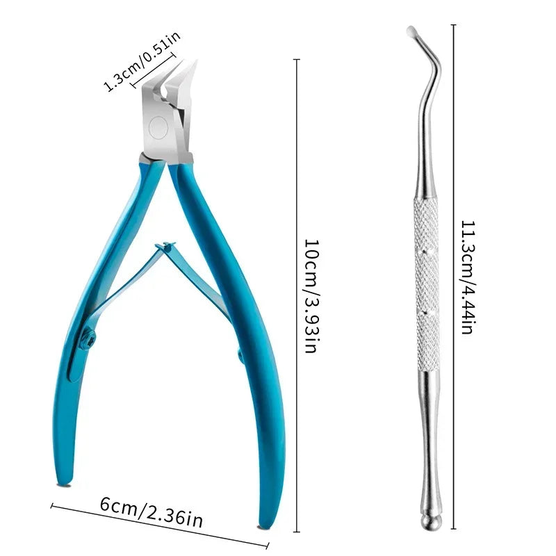 Stainless Steel Cuticle Scissors - Sharp Rust-Resistant Manicure & Nail Care Tool