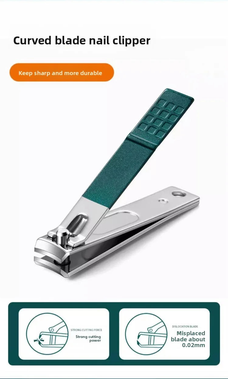 18-Piece Nail Care Set – Portable Carbon Steel Manicure & Pedicure Clippers, Scissors and Trimmers for Men & Women