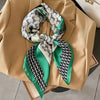 Luxury Satin-Feel Square Scarf 70 x 70 cm (27.6 x 27.6 in) – Women's Fashion Neck Wrap, Headband & Bandana