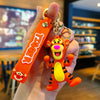 Lilo & Stitch Silicone Keychain Pendant - Cartoon Key Ring for Car, Phone & Bag (4–6 cm / 1.6–2.4 in)
