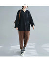 Plus Size Longline Hooded Chunky Knit Sweater - Thick Warm Oversized Pullover for Winter
