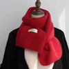 Women's Soft Cashmere-Feel Knit Winter Scarf — Long Thick Pashmina Shawl Wrap Hijab 22 x 160 cm (8.7 x 63 in)