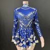 High-Stretch A-Line Summer Dress for Women — Long Sleeve Elegant Evening & Party Dress