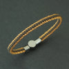 Handmade Ethnic Braided String Bracelet – Unisex Lucky Thread Couple Bangle with Magnetic Clasp, 18.5/20.5/22.5 cm (7.3/8.1/8.9 in)