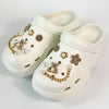 Women's Butterfly Bow Clog Sandals - EVA Wedge Slip-On Beach & Garden Shoes