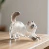 Dog Hair Storage Keychain Pendant Cute Resin Dog Fur Keeper Bag Charm for Car Keys, Couples & Gifts