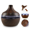 Portable USB Humidifier 300ml Rechargeable Aromatherapy Diffuser with 7-Color LED for Bedroom