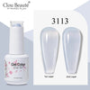Top & Base 15ml (0.5 fl oz) Gel Nail Polish – Semi-Permanent UV/LED Soak-Off Base Coat and Top Coat, Long-Lasting Manicure