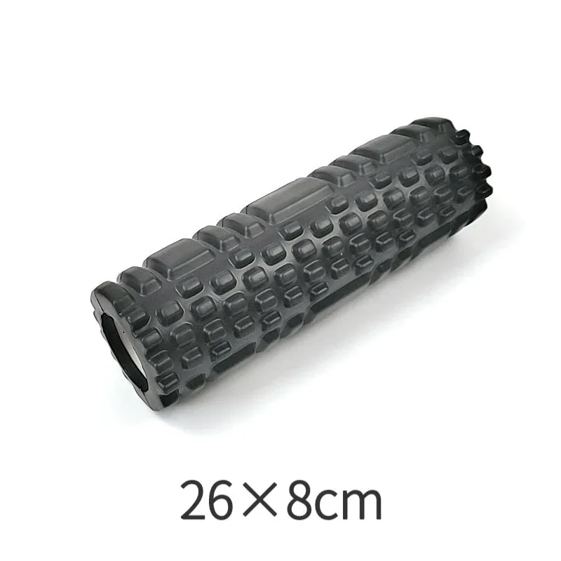 Hollow Foam Roller 26 x 8 cm (10.2 x 3.1 in) – Yoga Massage Roller for Muscle Recovery, Physiotherapy & Sports Rehab, 1pc