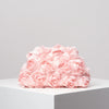 Elegant Rose Clutch Bag - Floral Kiss-Lock Evening Bag for Weddings & Parties