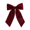 Velvet Bow Headband for Girls & Kids – Elegant Winter Velvet Hairband, Korean Bohemian Hair Accessory