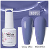 Top & Base 15ml (0.5 fl oz) Gel Nail Polish – Semi-Permanent UV/LED Soak-Off Base Coat and Top Coat, Long-Lasting Manicure