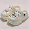 Women's Butterfly Bow Clog Sandals - EVA Wedge Slip-On Beach & Garden Shoes