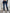 Women's Dark Blue High-Waist Stretch Skinny Jeans - Slim Ankle-Length Denim