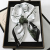 60 Colors Silk-Feel Satin Square Scarf 70 x 70 cm (27.6 x 27.6 in) — Women's Hair Wrap, Bandana, Foulard, Hijab