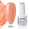 15ml Gel Nail Polish 65 Colors Soak-Off UV/LED Semi-Permanent Nail Gel Varnish