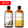 PHATOIL 100ml Aromatherapy Fragrance Oil — Coconut & Vanilla, Strawberry, Cherry, Lemon — 1/2/3-Pack for Diffuser, Candle Making & DIY
